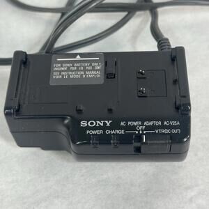 Sony AC-V25 AC-V25A OEM AC Adapter Battery Charger Power Supply Handycam OEM B9